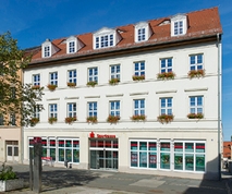 Sparkasse Geldautomat Hauptgeschäftsstelle Weißenfels