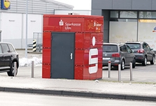 Sparkasse Geldautomat Dornstadt Werdich-Parkplatz