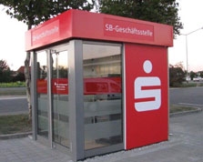 Sparkasse Geldautomat Dillingen, Schretzheim