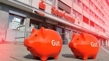Sparkasse Geldautomat Bahnhof