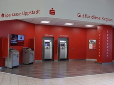Sparkasse Geldautomat Lippstadt, real,-Markt