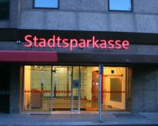 Sparkasse Geldautomat Morr